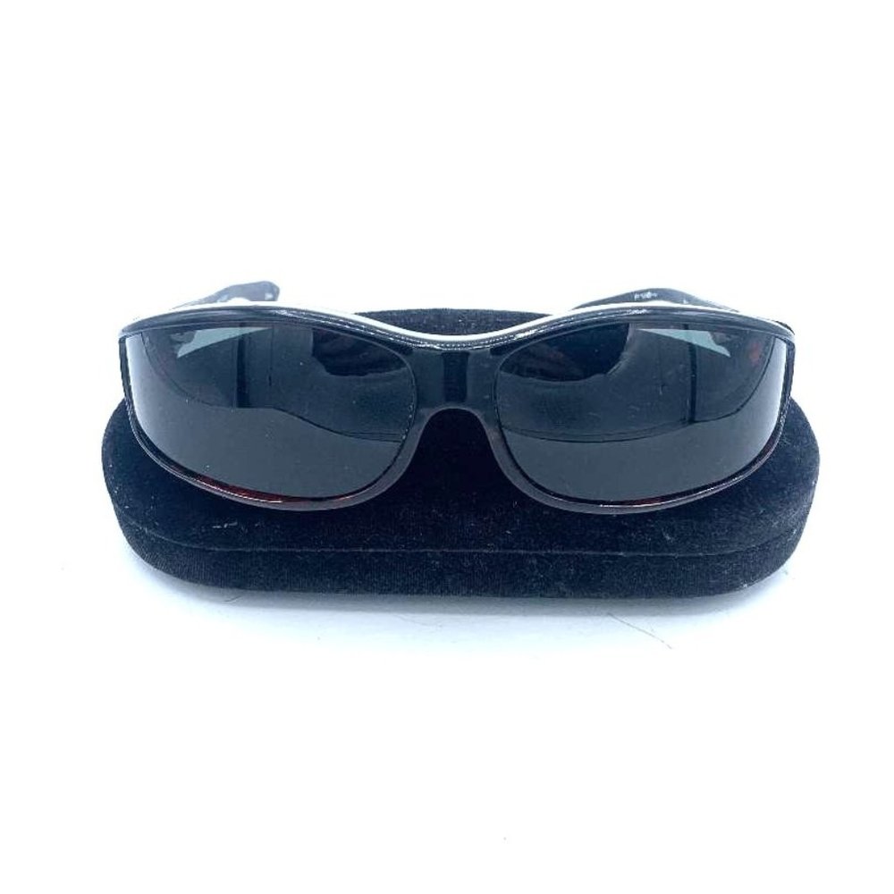 POLAR OPTICS shell Brown Frame Polarized Lenses